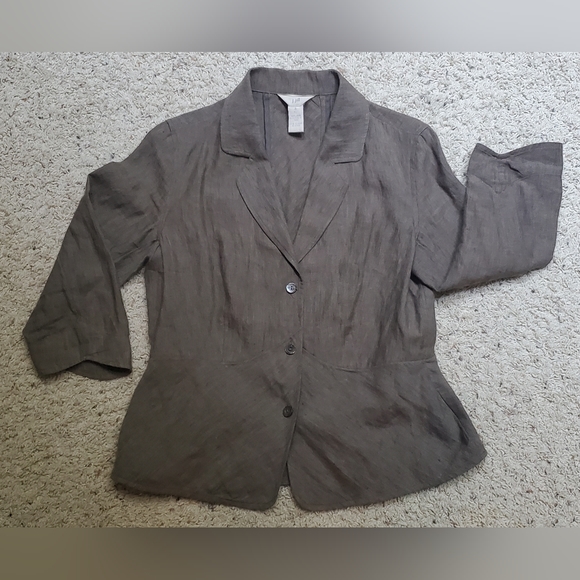 J.Jill linen jacket - Picture 7 of 9